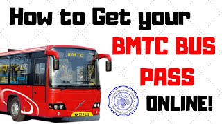 🔴 How to apply for BMTC Bus Pass Online  Get your Bus Pass Online  2020 [upl. by Brackely]