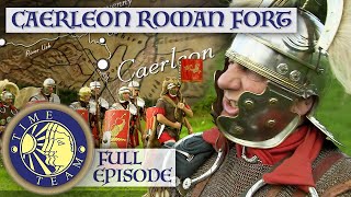 Caerleon Roman Legion Fort In Wales  Time Team [upl. by Yeltrab]