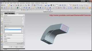 NX Swept  UG NX Training Tutorials  Siemens NX Training Tutorials  Training in Unigraphics NX [upl. by Shep]