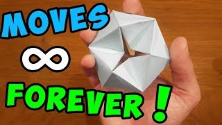 How To Make a Paper MOVING FLEXAGON  Fun amp Easy Origami [upl. by Yenahs]