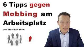 Mobbing am Arbeitsplatz Wehr dich SO CourageTrick [upl. by Conard]