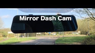 FHD 1080p Mirror Dash Cam Review [upl. by Lorelie791]