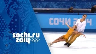 Tatiana Volosozhar amp Maxim Trankov Win Gold  Full Free Program  Sochi 2014 Winter Olympics [upl. by Annahs798]