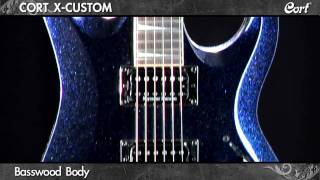 Cort XCustom Electric Guitar Product Demo [upl. by Dirtsa290]