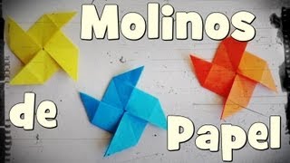 Molino de Papel  Origami [upl. by Sucrad]