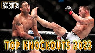 Top MMA knockouts 2022part 2 [upl. by Tigirb21]