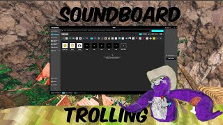 Soundboard trolling in gorilla tag [upl. by Gottlieb]