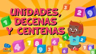 UNIDADES DECENAS Y CENTENAS  Videos Educativos para Niños [upl. by Jock]