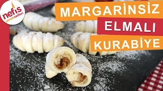 Margarinsiz Yumuşacık Elmalı Kurabiye Tarifi  Kurabiye Tarifleri  Nefis Yemek Tarifleri [upl. by Kin]