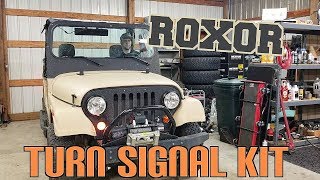 Mahindra ROXOR Turn Signal Kit Install [upl. by Ardiekal368]