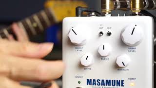 NUX MASAMUNE Booster amp Kompressor Review by Vinai T [upl. by Stclair]