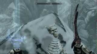 Skyrim DLC Ancient Falmer Crown Location [upl. by Brandise]