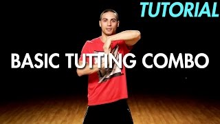 How to do a Basic Tutting Combo Dance Moves Tutorial  Mihran Kirakosian [upl. by Seroled]