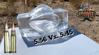 556 Vs 545 Ballistics Gel Test [upl. by Atirabrab]