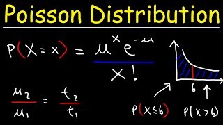 Introduction to Poisson Distribution  Probability amp Statistics [upl. by Ecidnac]