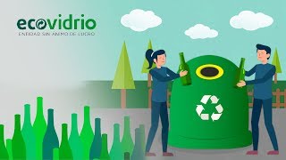 ¿Cómo se recicla el vidrio  Aprende a reciclar vidrio  Ecovidrio [upl. by Si]