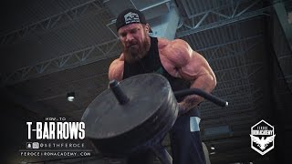 HowTo TBar Rows  Feroce Iron Academy [upl. by Tterej]