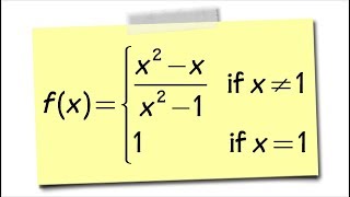 Sect 25 20 Investigating discontinuities from a Piecewise Function [upl. by Remle]