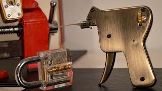 How to Open Locks with a Lock Pick Gun [upl. by Ihtac]