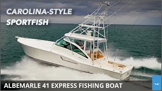 Albemarle 41 Express Offshore Fishing Boat Review  YachtWorld [upl. by Candy]