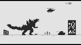 TRex RunnerChrome Dinosaur Game  SECRET ENDING animated [upl. by Eemak]