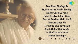 Top 100 Ghazals Of Gulzar  Gulzar Songs [upl. by Nolham]