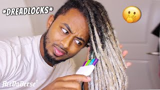 HOW TO BLEACH YOUR DREADLOCKS  Step by Step Tutorial [upl. by Ahseiat]