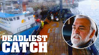 Two Boats Collide  Deadliest Catch [upl. by Ahsimal]