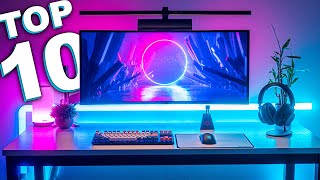 Top 10 Tech Accessories to Upgrade Your Gaming Desk Setup [upl. by Naid]