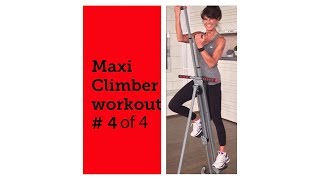 Maxi Climber Rosalie Brown 20 Minute Workout 4 of 4 [upl. by Adnirim420]