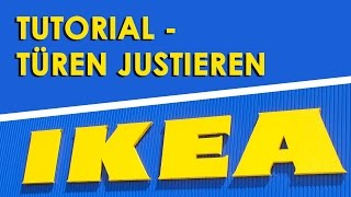 Ikea Türen justieren Tutorial [upl. by Kendre]