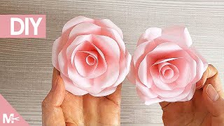 ► Cómo hacer una FLOR de PAPEL en 5 MINUTOS 😱🌺 [upl. by Aicissej]