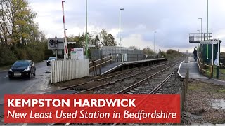 Kempston Hardwick  Least Used Station Bedfordshire [upl. by Yevre401]