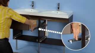 IKEA GODMORGON Double Sink Installation Instructions [upl. by Erasmus]