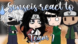 Senseis react to Team 7  Part 4  Naruto  ENG  SasuSaku  Gacha Club [upl. by Kelam]