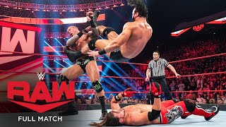 FULL MATCH  Drew McIntyre vs Randy Orton vs AJ Styles – Triple Threat Match Raw Jan 13 2020 [upl. by Neehsar]