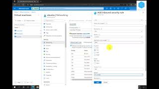 How to open ports in Azure VM  Add inbound Port in Azure VM [upl. by Happ]