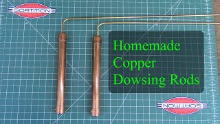 Homemade Copper Dowsing Rods [upl. by Elletse]