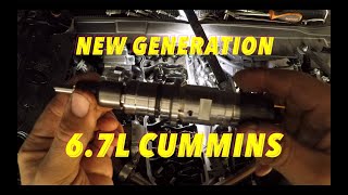 Injector Replacement On CUMMINS 67 RAM Trucks [upl. by Lokkin]