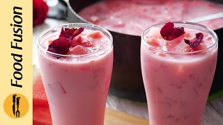 Mohabbat ka Sharbat Recipe By Food Fusion Summer Special Drink [upl. by Mount]