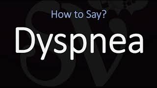 How to Pronounce Dyspnea CORRECTLY Meaning amp Pronunciation [upl. by Eserahs]