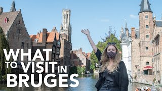 WHAT TO VISIT IN BRUGES  BELGIUM [upl. by Wilkins]