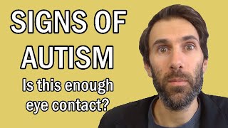 7 Signs of Autism in Men DSM5 Symptoms of AutismAspergers in High Functioning Autistic Adults [upl. by Htebezile]