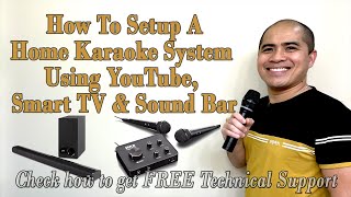 How To Make Karaoke Setup At Home  How To Set Up Karaoke At Home Using Youtube  Youtube Karaoke [upl. by Milan]