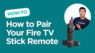 HelloTech How to Pair Your Fire TV Stick Remote [upl. by Maisie408]