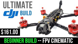 Beginner Guide  How To Build Budget DJI Cinematic FPV Drone 2020 [upl. by Ikcir142]