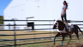 Haley Ganzel A Trick Riding Legacy [upl. by Teerprug928]