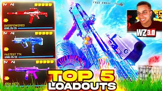 TOP 5 NEW META LOADOUTS in Warzone After Update Best Class Setups [upl. by Aremmat]