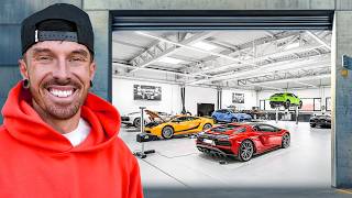 I BUILT MY DREAM SUPERCAR WORKSHOP [upl. by Anglo]