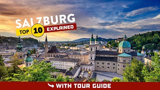 Things To Do In SALZBURG Austria  TOP 10 Save this list [upl. by Gati]